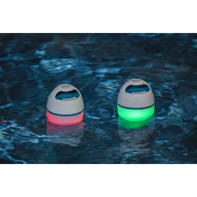 Bestway musicwave floating led bluetooth speaker (contents:1 musicwave floating led bluetooth speaker)